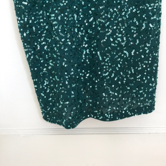 Loiza green sequin midi dress - Picture 8 of 8
